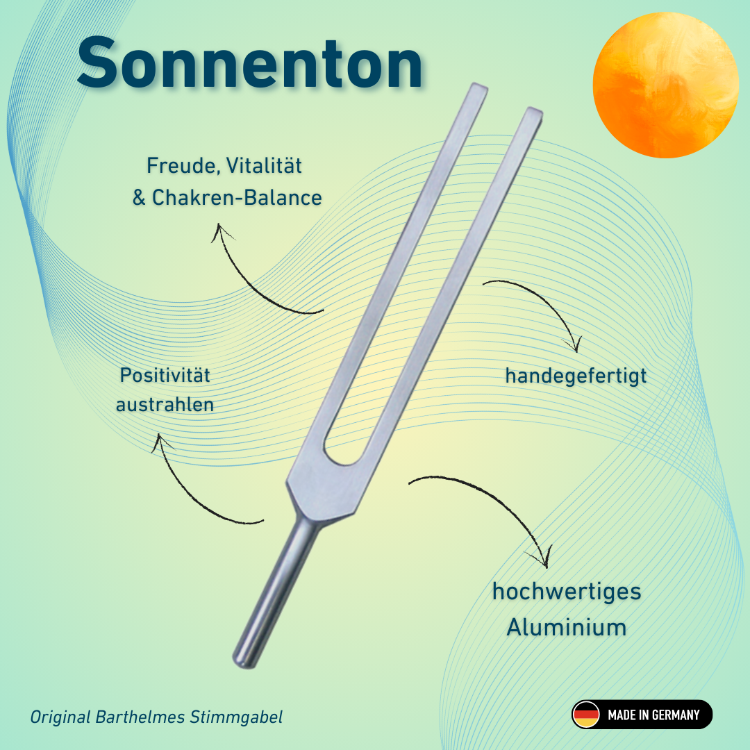 Stimmgabel Sonnenton Lightdesign 126,22 Hz | Art.-Nr. 230004