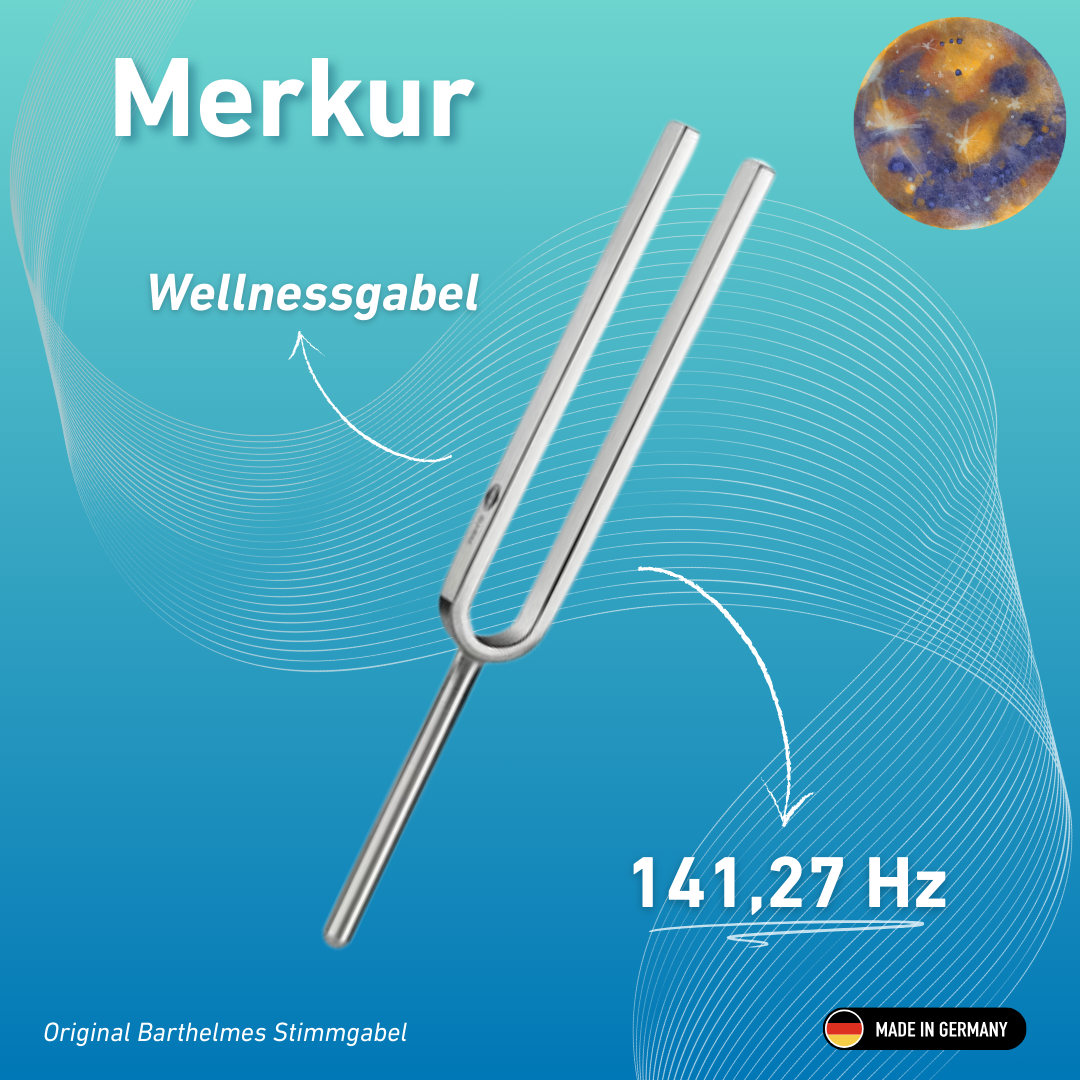 Stimmgabel Merkur Wellness 141,27 Hz | Art.-Nr. 220018