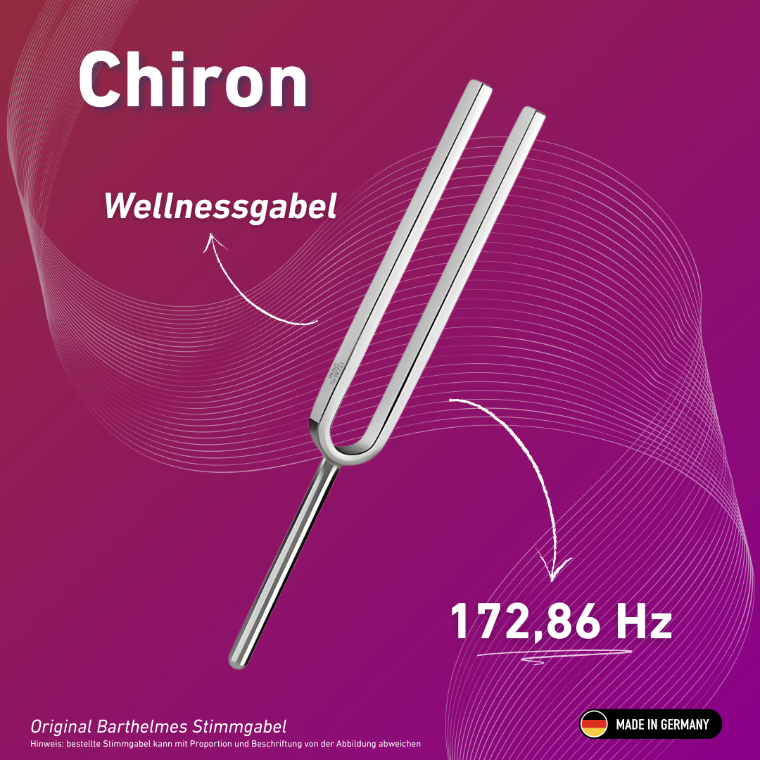 Tuning fork Chiron Wellness 172.86 Hz | Item no. 220036