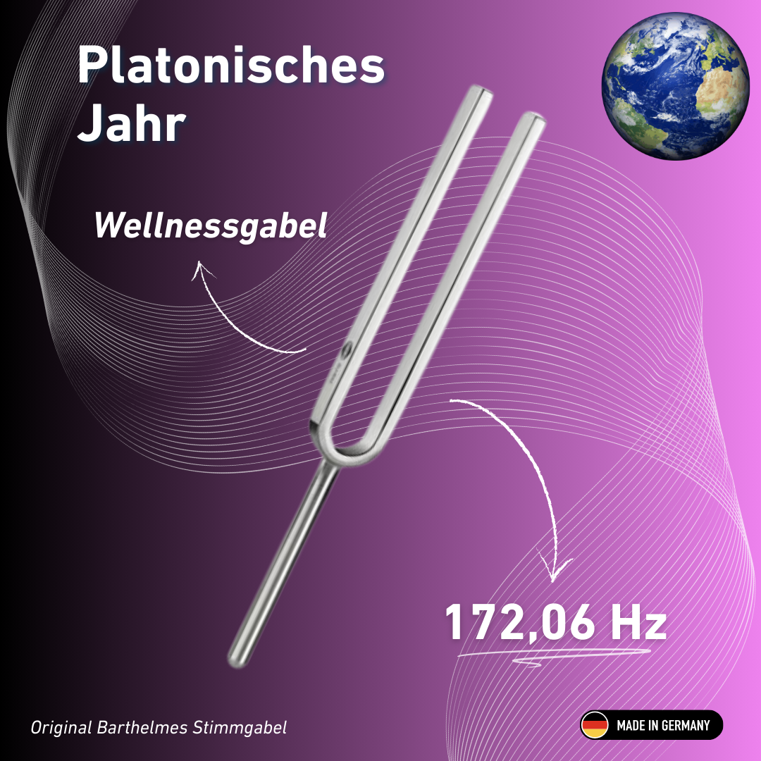 Stimmgabel Platonisches Jahr Wellness 172,06 Hz | Art.-Nr. 220036