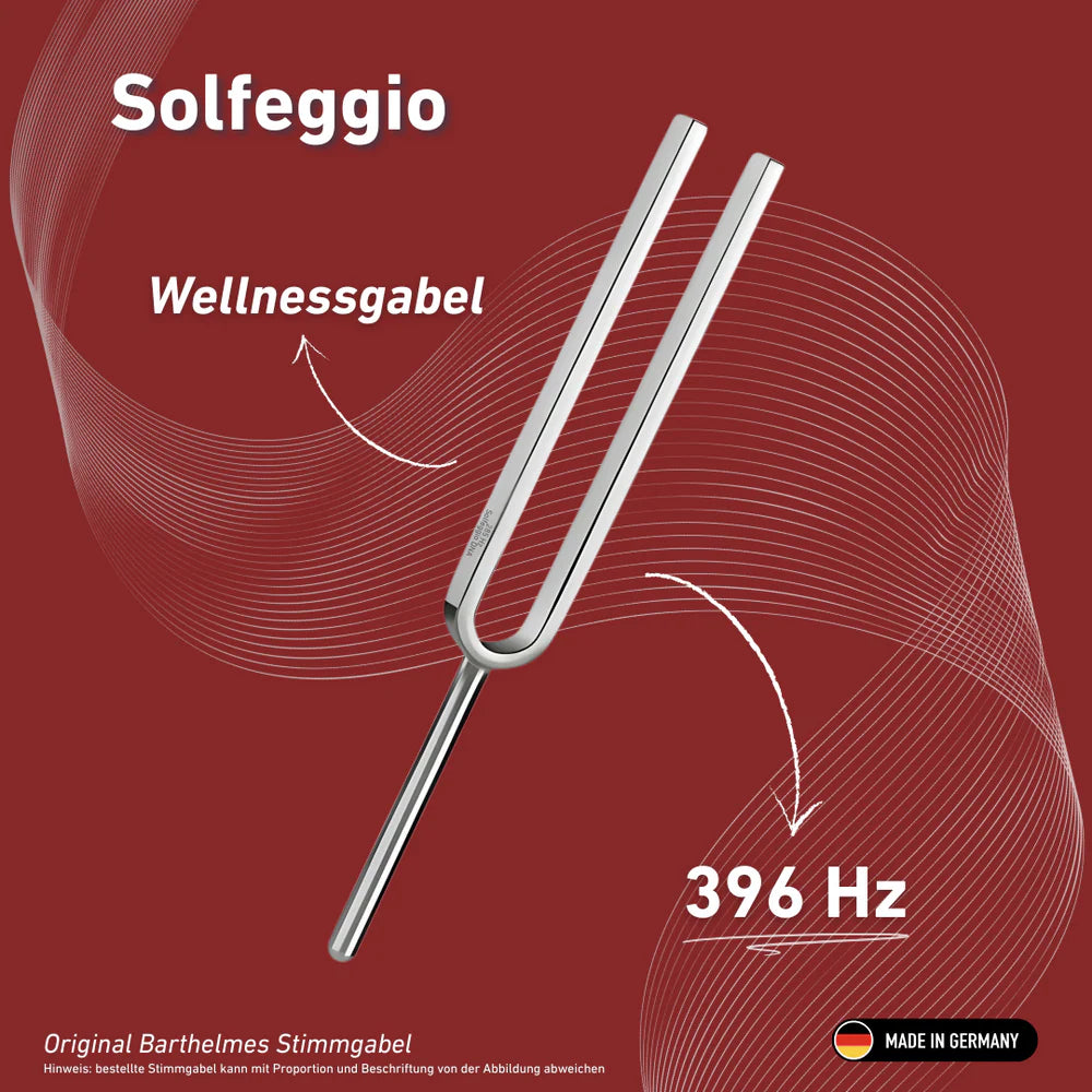 Stimmgabel Solfeggio 396 HZ
