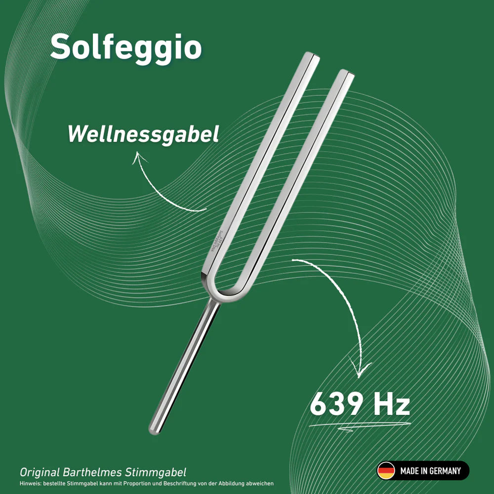 Stimmgabel Solfeggio  639 HZ