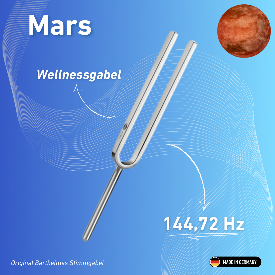 Stimmgabel Typ Wellness Mars 144,72 Hz | Art.-Nr. 220018