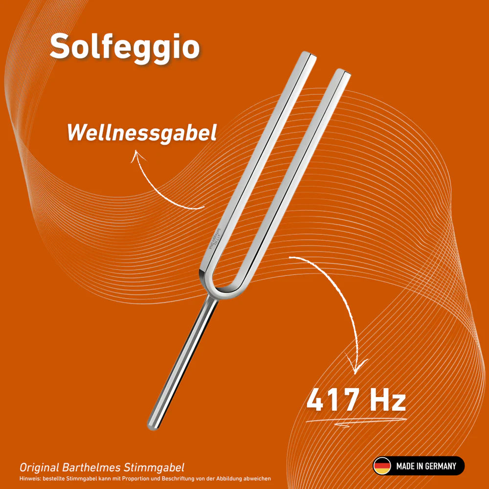 Stimmgabel Solfeggio 417 HZ