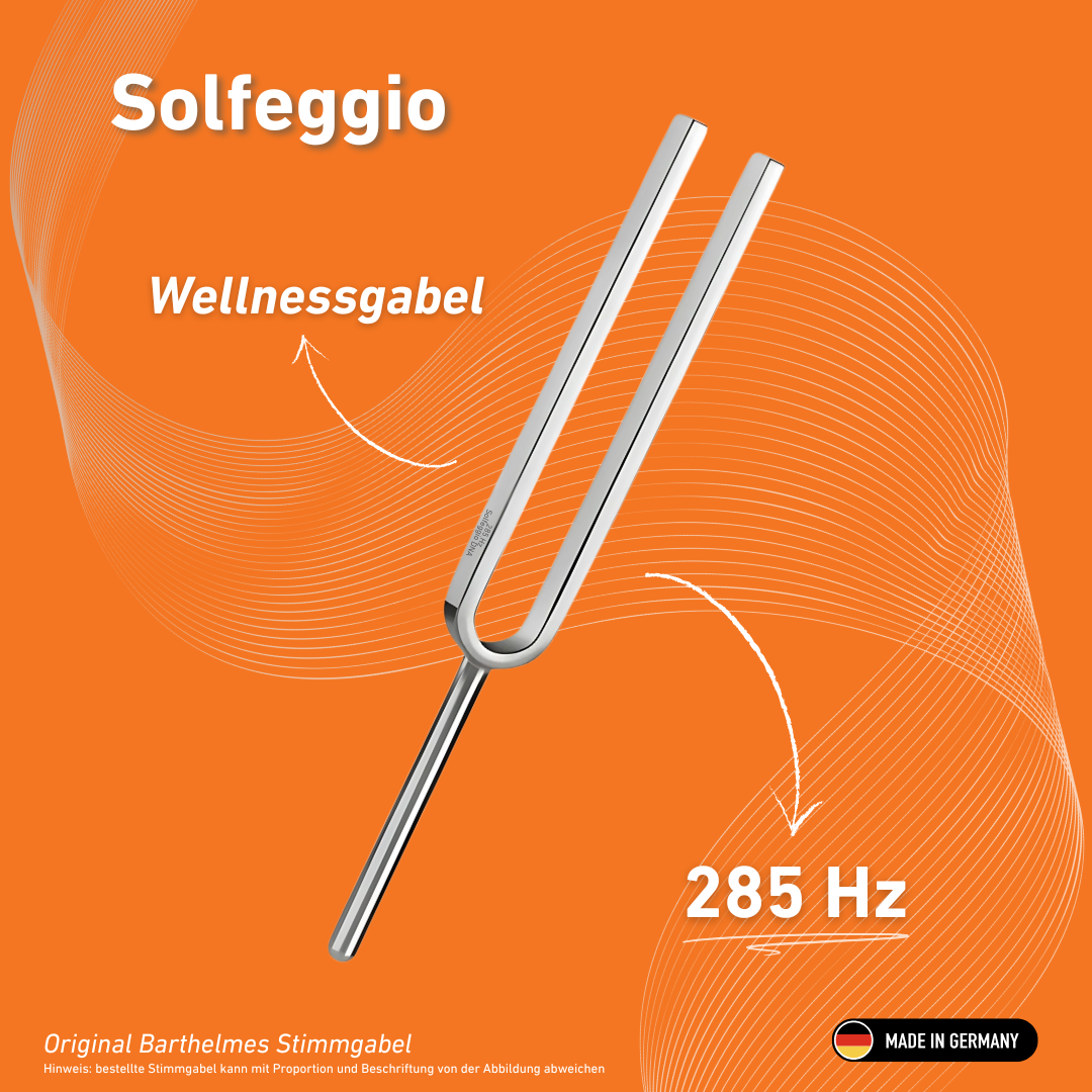 Stimmgabel Solfeggio Wellness 285 Hz | Art.-Nr. 220166