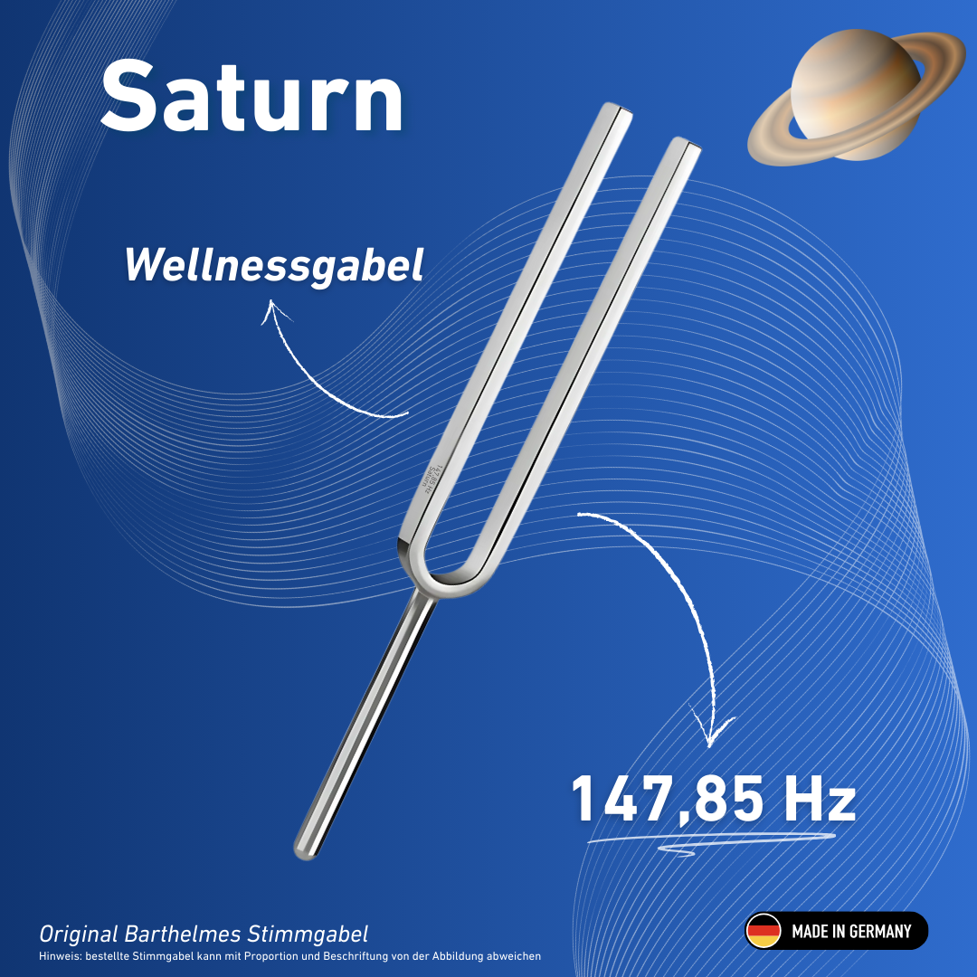 Diapason Saturn Wellness 147,85 Hz | Référence 220022