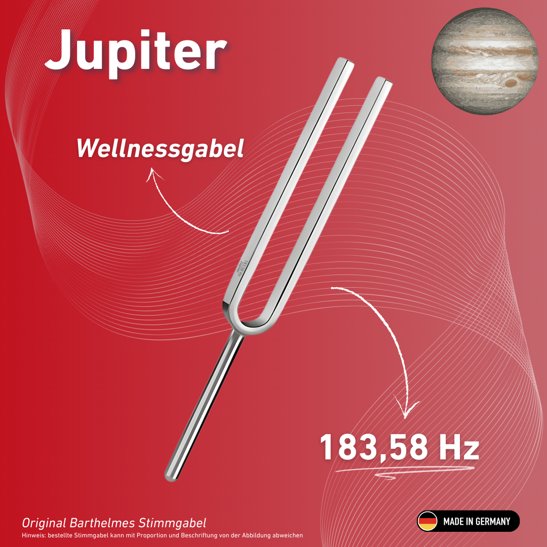 Diapason Jupiter Wellness 183,58 Hz | Réf. 220040
