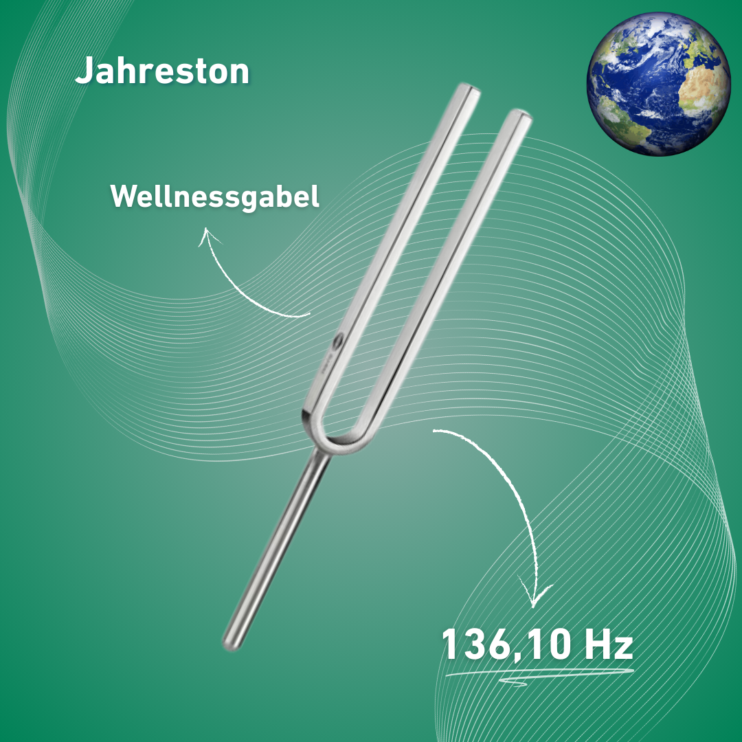 Stimmgabel Jahreston OM Wellness 136,10 Hz | Art.-Nr. 220014