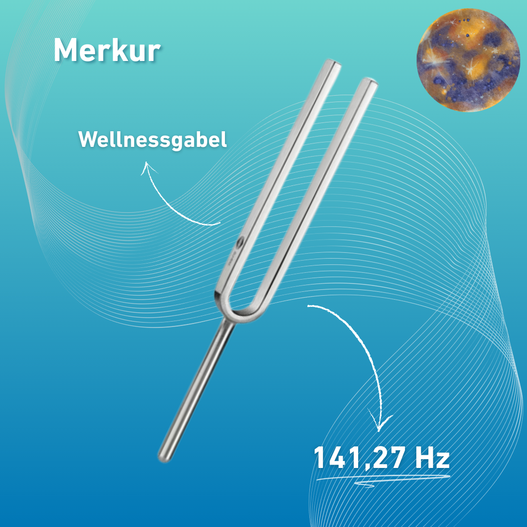 Stimmgabel Merkur Wellness 141,27 Hz | Art.-Nr. 220018