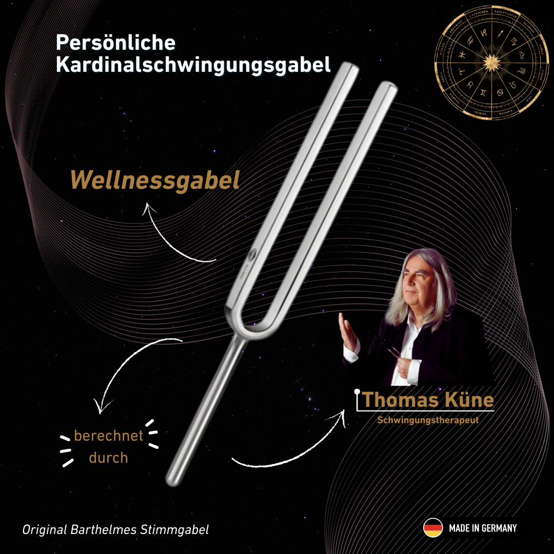 Persönliche Kardinalschwingungsgabel Wellness nach Thomas Künne | KO/7-PSG
