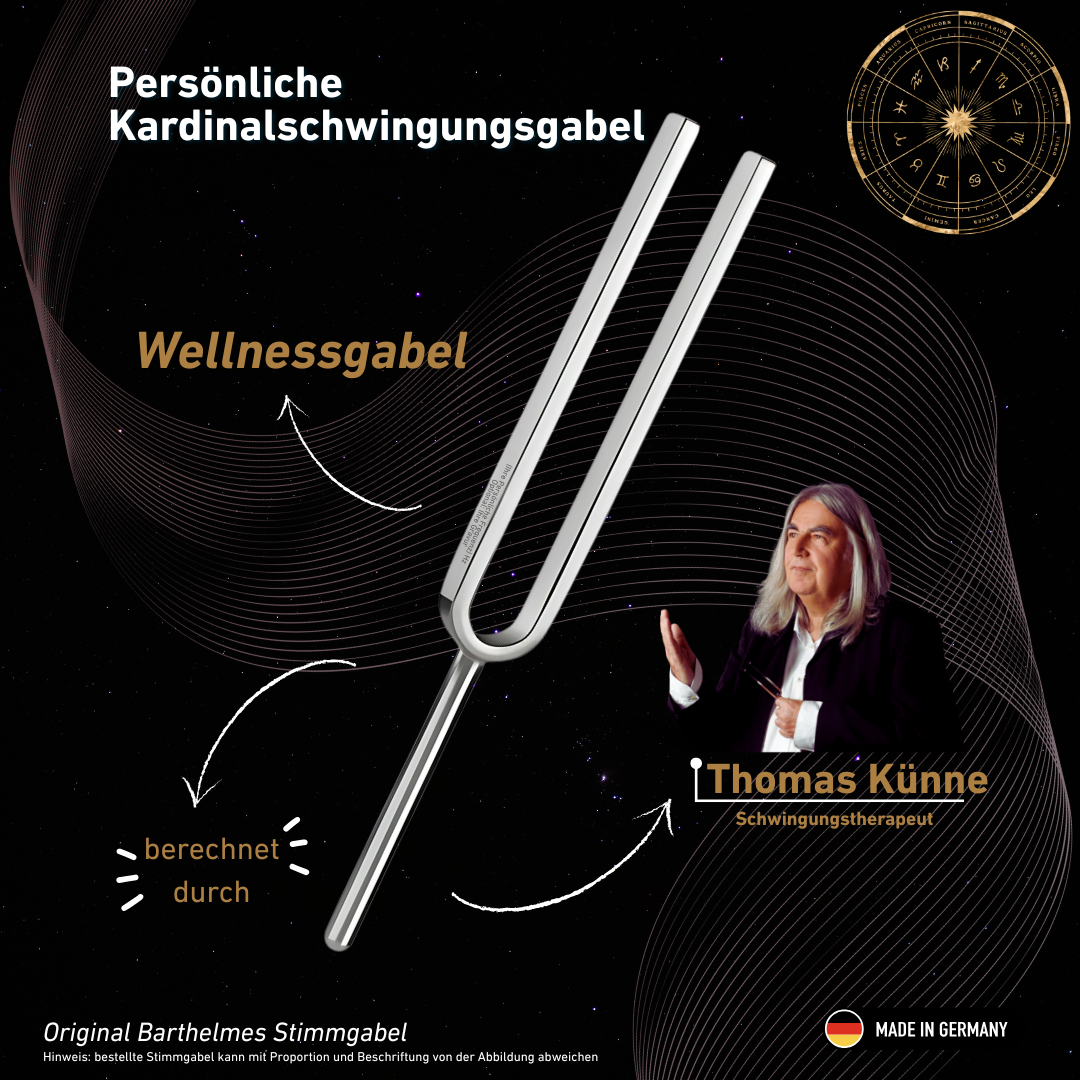 Persönliche Kardinalschwingungsgabel Wellness nach Thomas Künne | KO/7-PSG