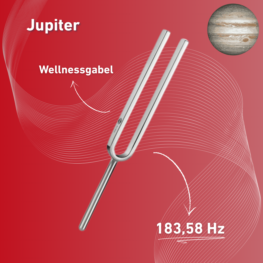 Stimmgabel Jupiter Wellness 183,58 Hz | Art.-Nr. 220040