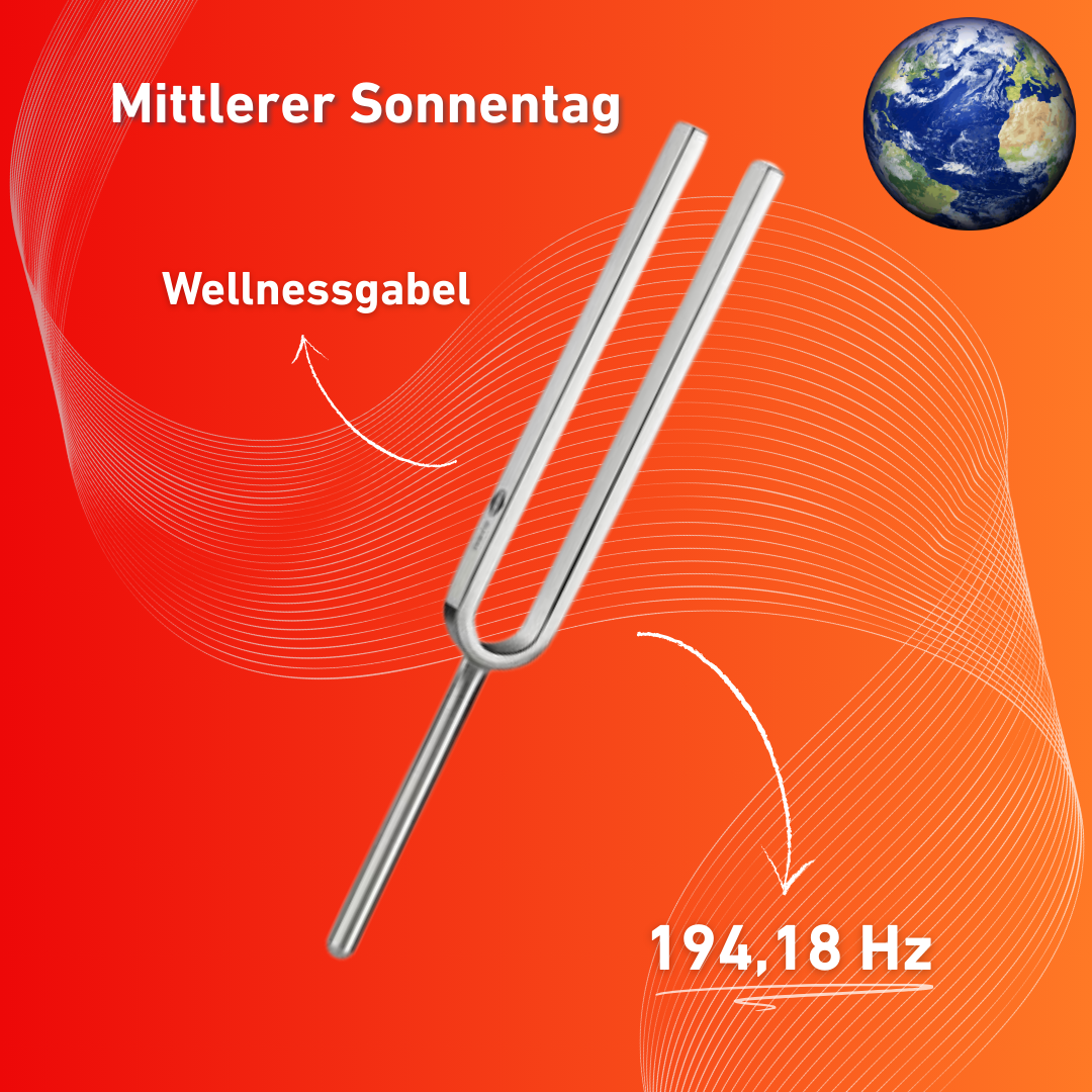 Mittlerer Sonnentag Wellness 194,18 Hz   | Art.-Nr. 220046