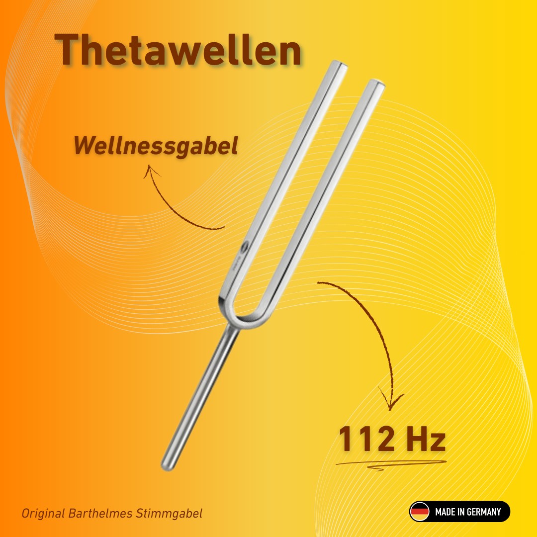 Stimmgabel Thetawellen Wellness 112 HZ  | Art.-Nr. 220004