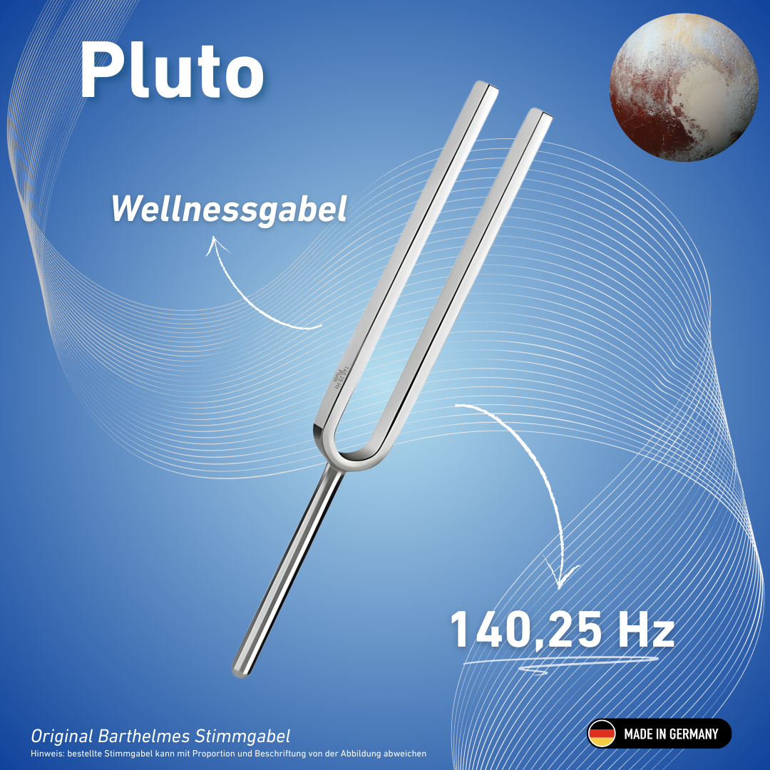 Stimmgabel Pluto Wellness 140,25 Hz | Art.-Nr. 220016