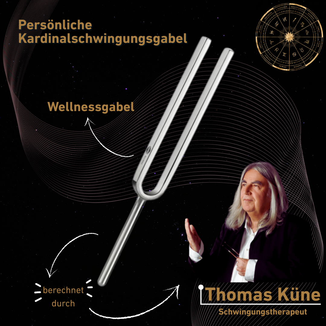Persönliche Kardinalschwingungsgabel Wellness nach Thomas Künne | KO/7-PSG