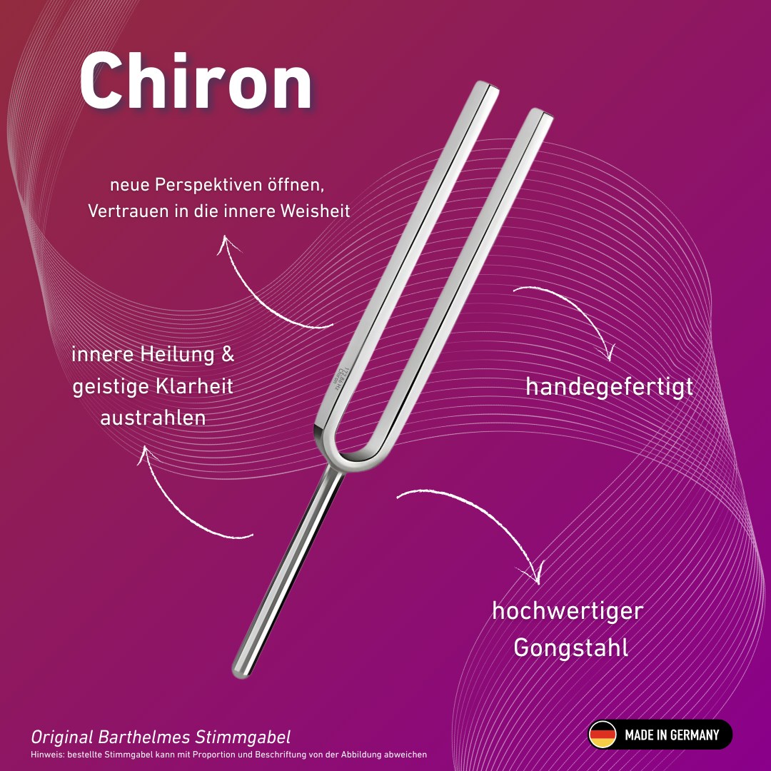Tuning fork Chiron Wellness 172.86 Hz | Item no. 220036