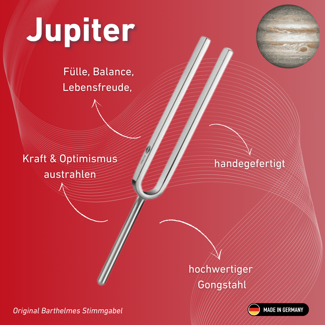Stimmgabel Jupiter Wellness 183,58 Hz | Art.-Nr. 220040
