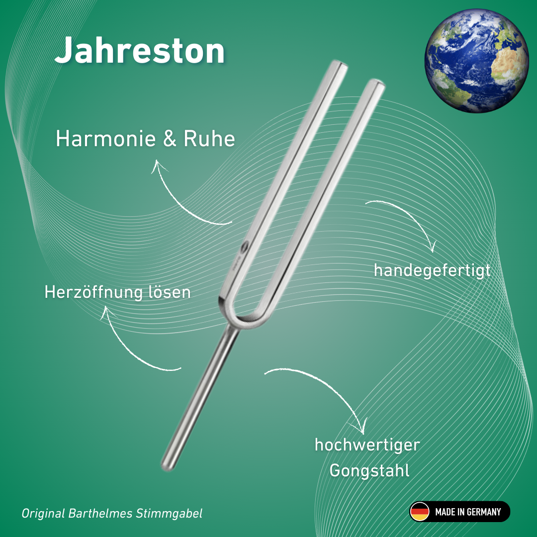 Stimmgabel Jahreston OM Wellness 136,10 Hz | Art.-Nr. 220014