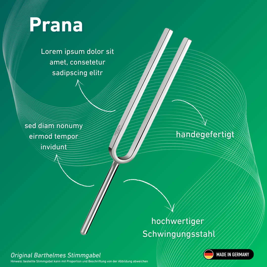 Stimmgabel Prana Wellness 177 Hz | Art.-Nr. KO 177/7