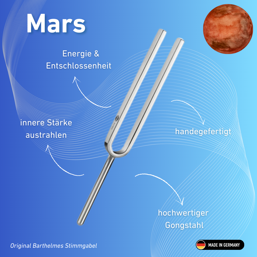 Stimmgabel Typ Wellness Mars 144,72 Hz | Art.-Nr. 220018