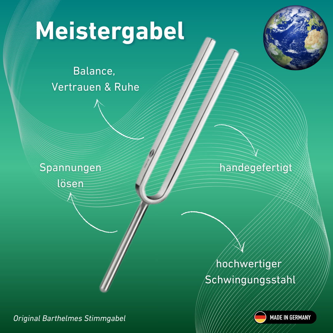 Stimmgabel Meistergabel Wellness 128 Hz | Art.-Nr. 220010