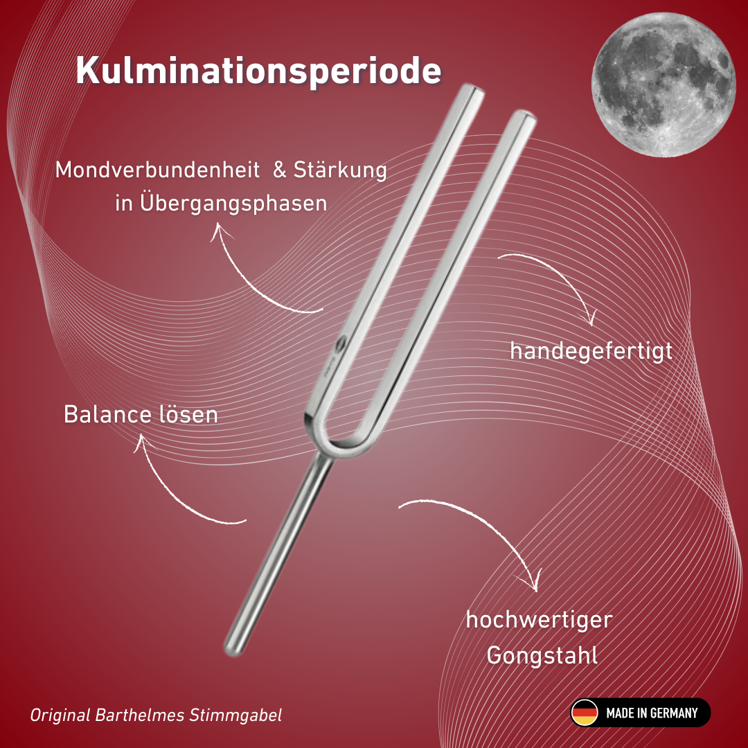 Stimmgabel Kulminationsperiode Wellness 187,61 Hz | Art.-Nr. 220042