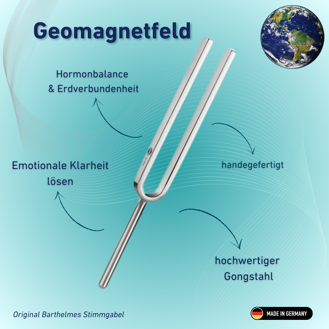 Stimmgabel Geomagnetfeld Wellness 149,74 Hz | Art.-Nr. 220023