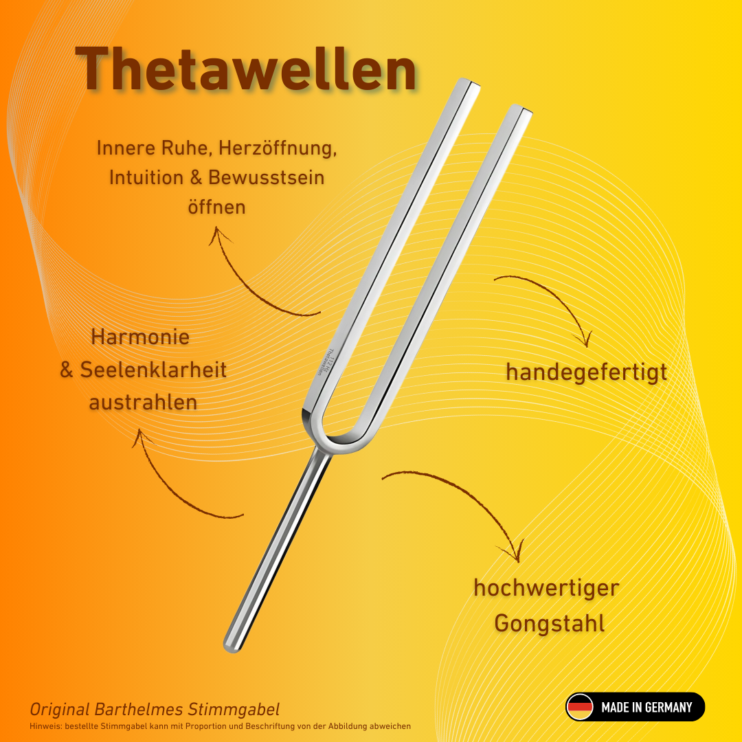 Stimmgabel Thetawellen Wellness 112 HZ  | Art.-Nr. 220004