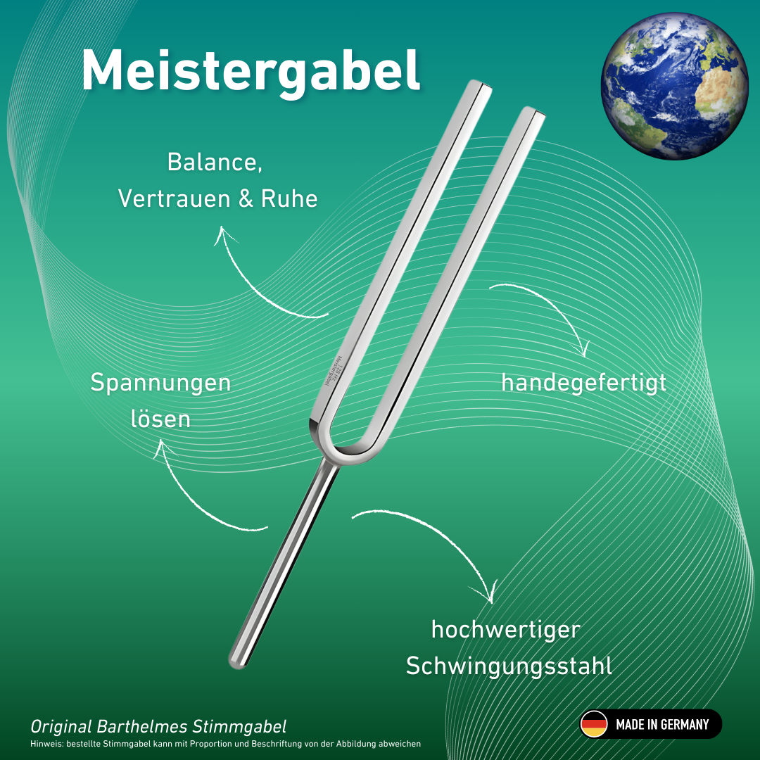 Stimmgabel Meistergabel Wellness 128 Hz | Art.-Nr. 220010