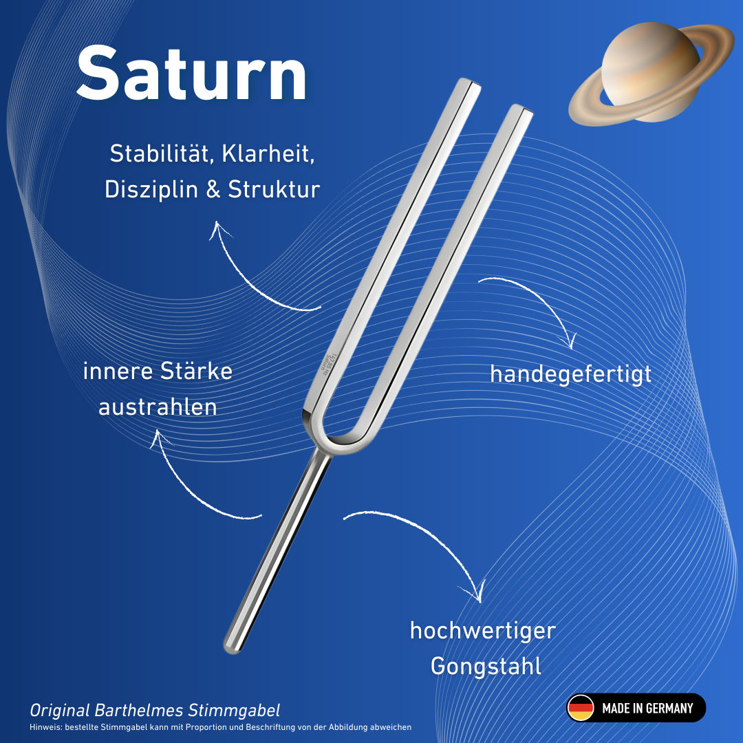 Diapason Saturn Wellness 147,85 Hz | Référence 220022