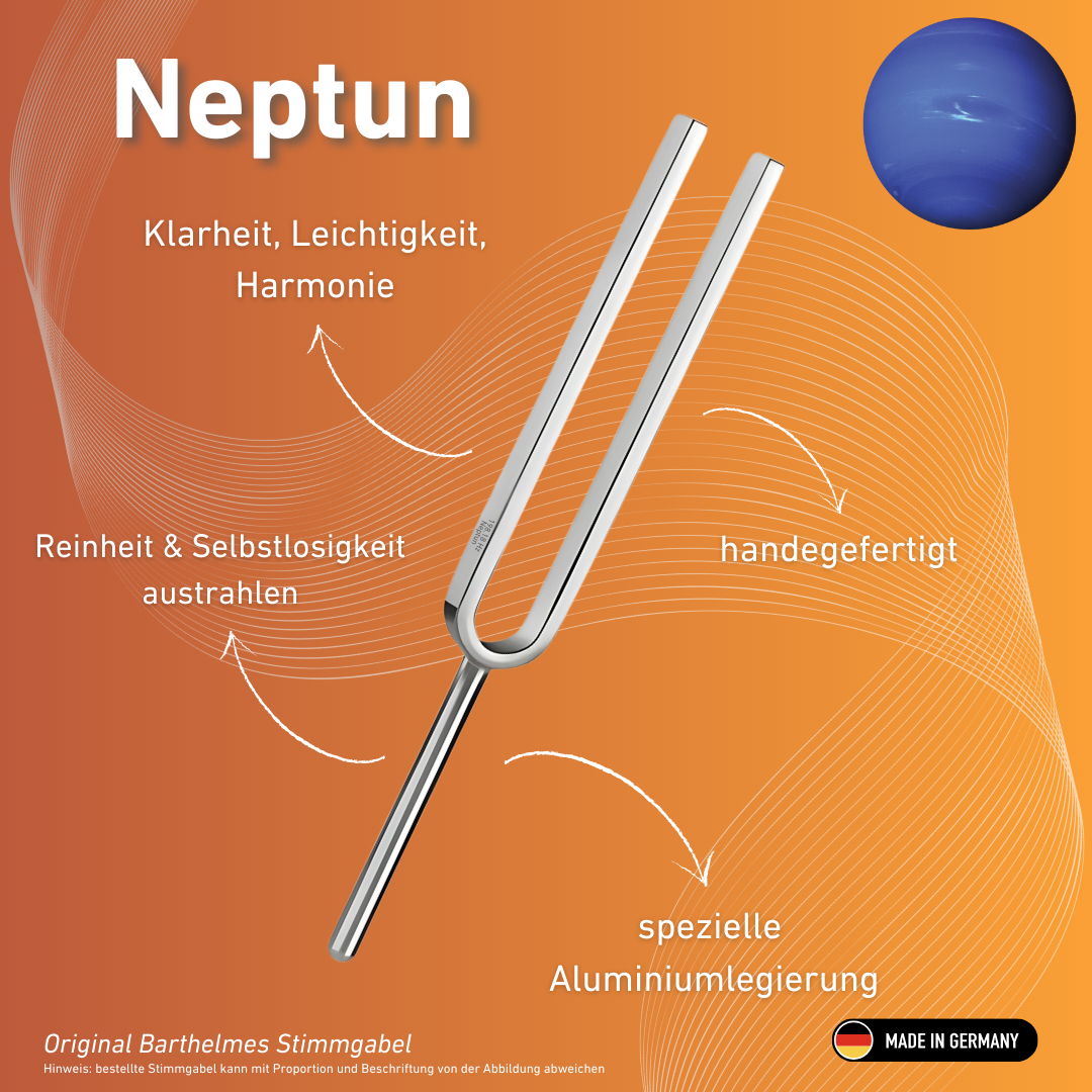 Diapason Neptune Wellness 211,44 Hz | Réf. 220054