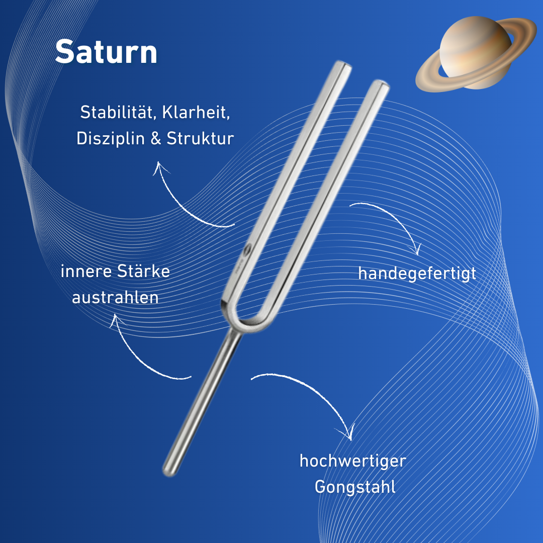 Stimmgabel Saturn Wellness 147,85 Hz | Art.-Nr. 220022