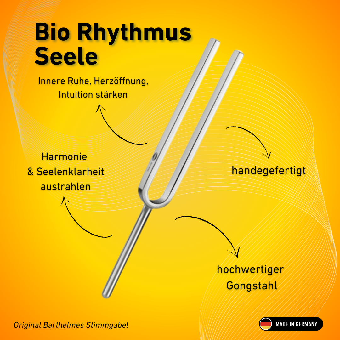 Stimmgabel Bio Rhthymus Seele Wellness 110,96 HZ | Art.-Nr. 220001