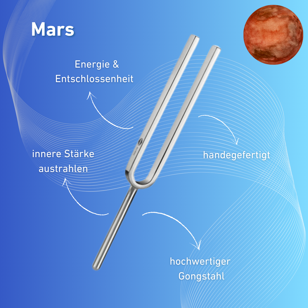 Stimmgabel Typ Wellness Mars 144,72 Hz | Art.-Nr. 220018
