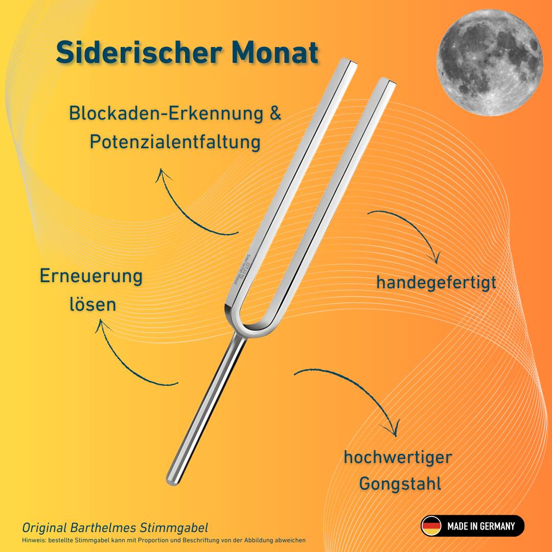 Diapason Mois Sidéral Bien-être 227,43 Hz | Réf. 220059