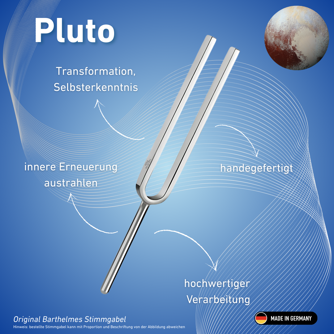 Stimmgabel Pluto Wellness 140,25 Hz | Art.-Nr. 220016