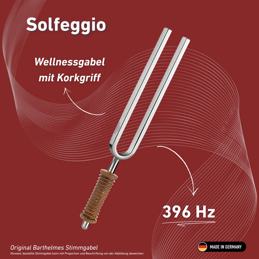 Stimmgabel Solfeggio 396 HZ