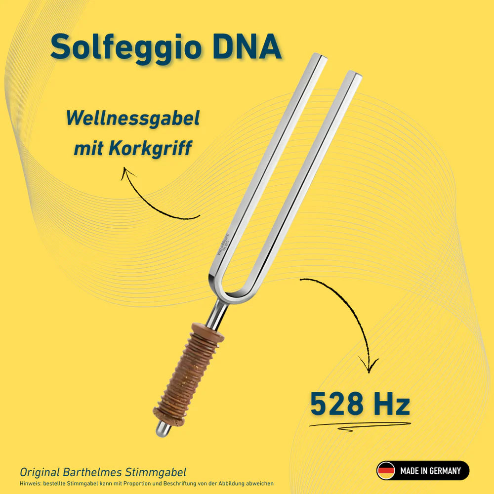 Stimmgabel Solfeggio  528 HZ