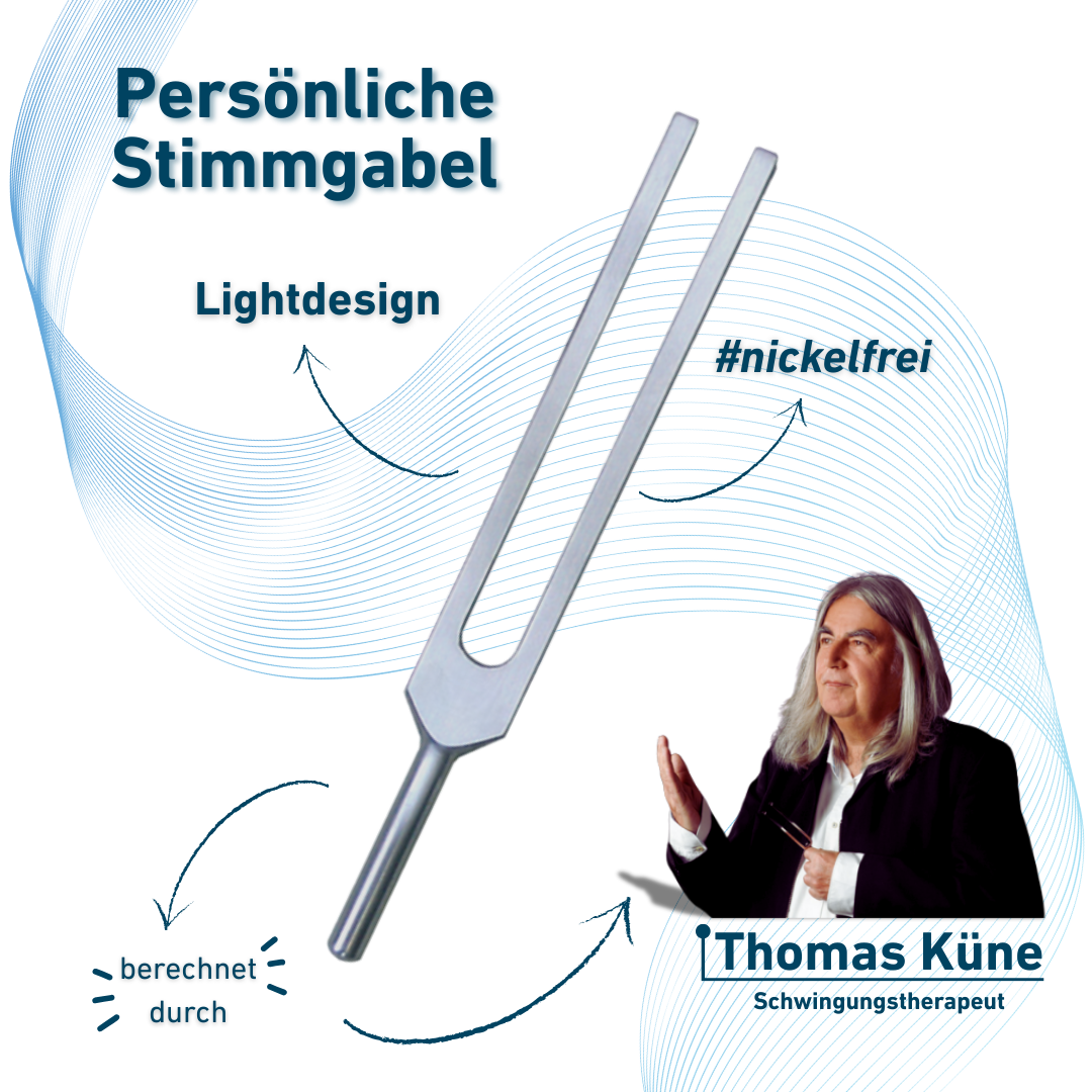 Persönliche Stimmgabel Lightdesign nach Thomas Künne | KO/Alu-PSG