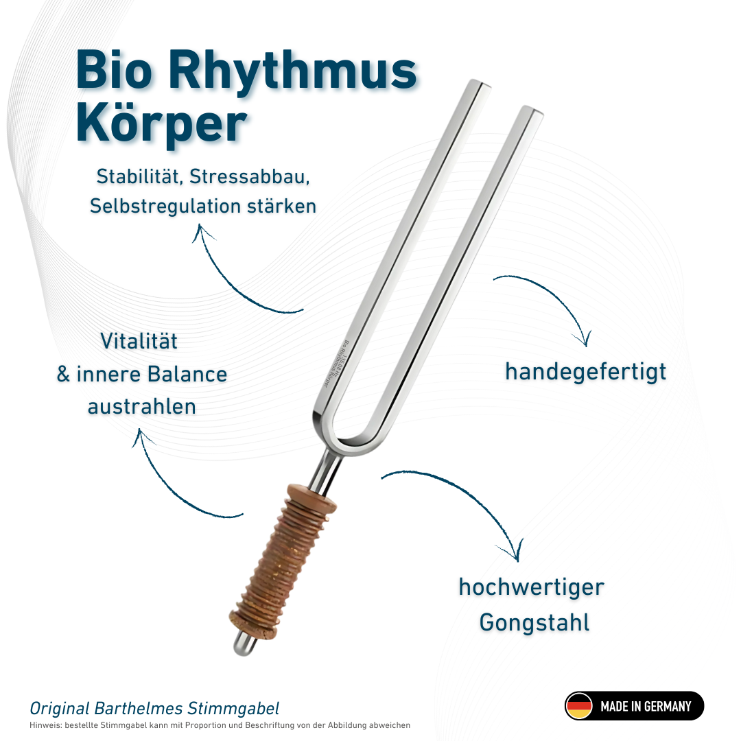 Bio Rhythmus Körper Wellness mit Korkgriff 135,08 HZ  | Art.-Nr. 220013