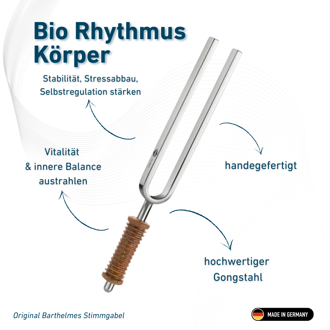 Bio Rhythmus Körper Wellness mit Korkgriff 135,08 HZ  | Art.-Nr. 220013