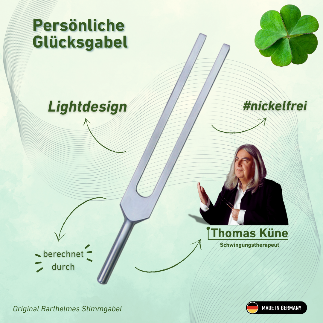 Persönliche Glücksgabel Lightdesign nach Thomas Künne  | KO/Alu-GG