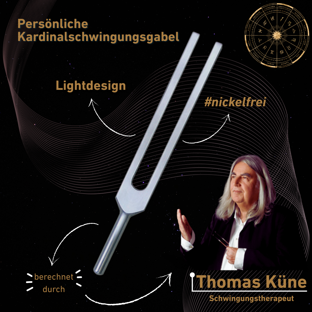 Persönliche Kardinalschwingungsgabel Lightdesign nach Thomas Künne | KO/Alu-KSG