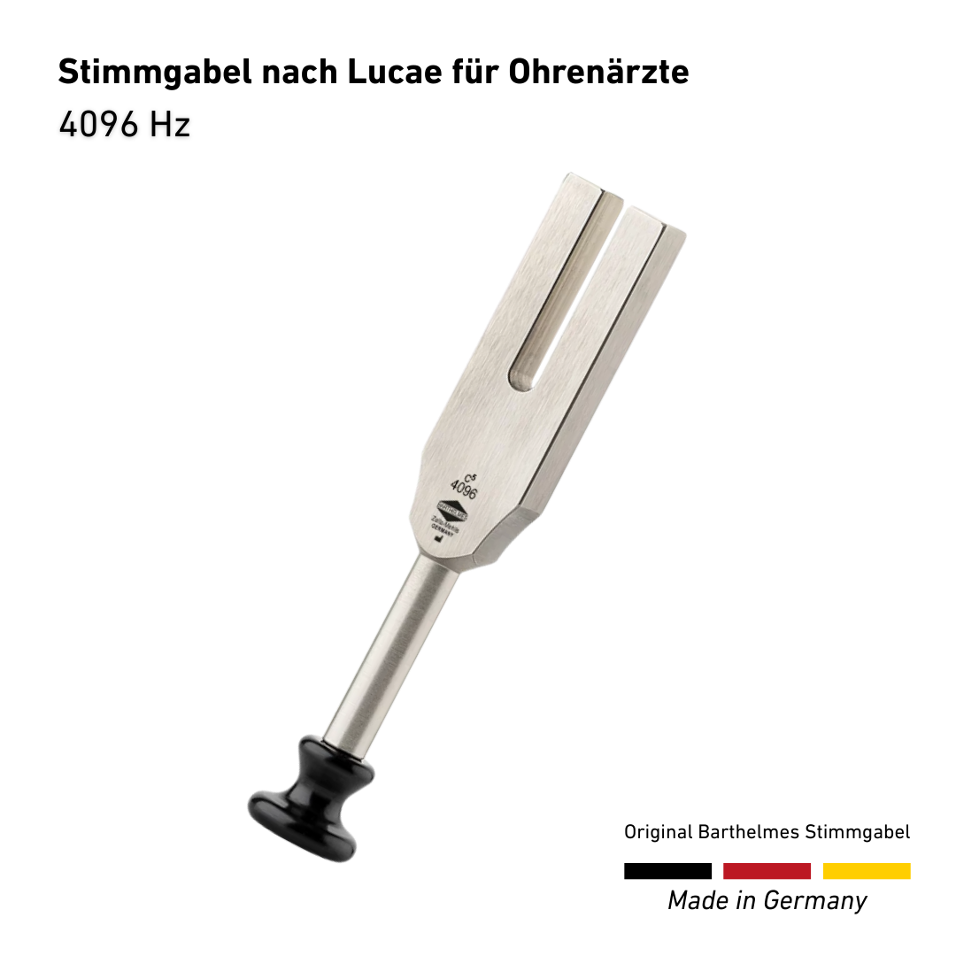 4096HZ Stimmgabel für Ohrenärzte nach Lucae  | Art.-Nr. 110030