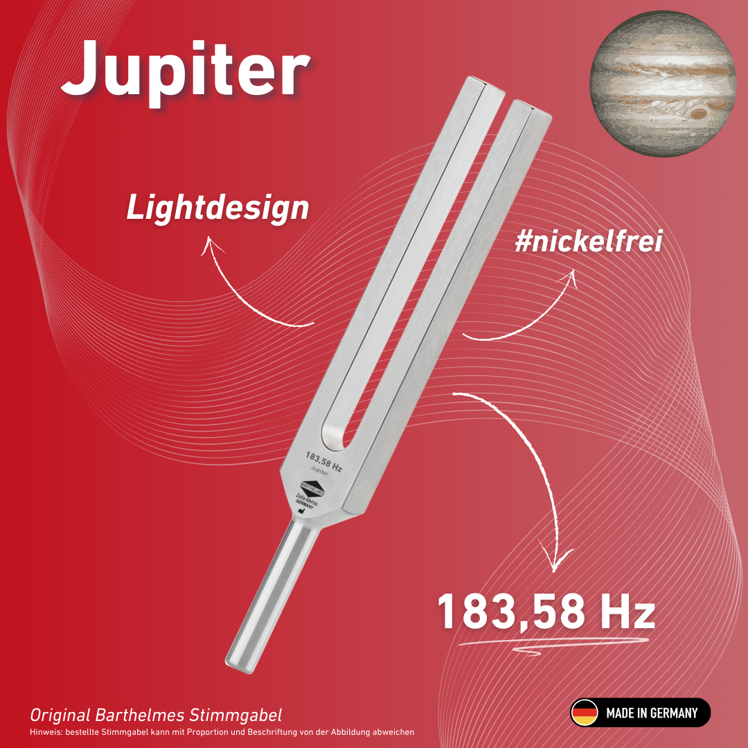 Stimmgabel Jupiter Lightdesign 183,58 Hz | Art.-Nr. 230024