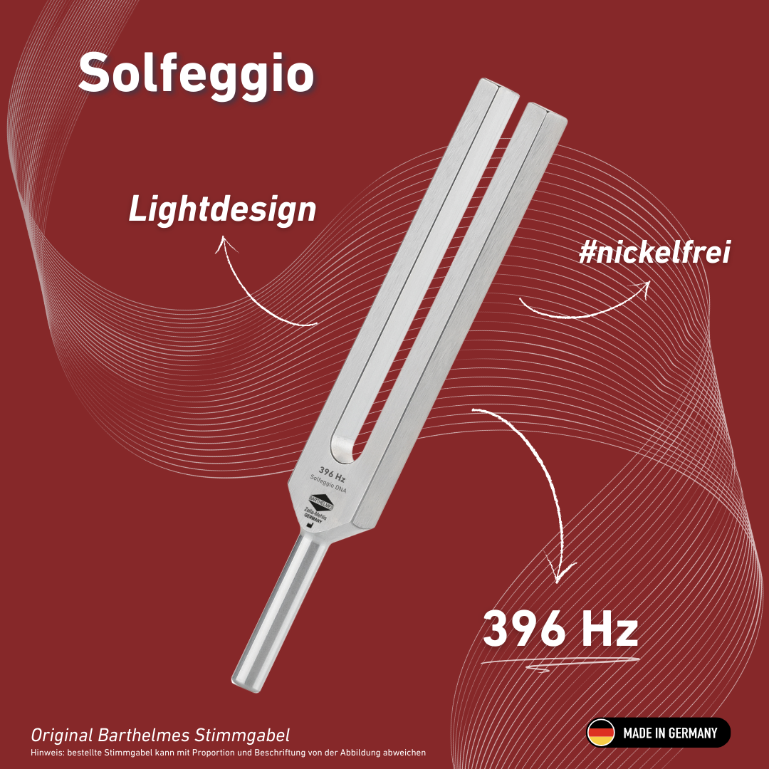 Barthelmes Stimmgabel Solfeggio Lightdesign 396 HZ  | Art.-Nr. 230046