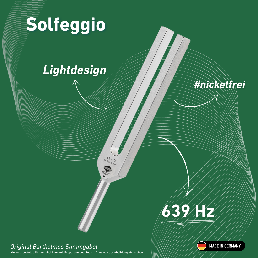Stimmgabel Solfeggio Lightdesign 639 HZ  | Art.-Nr. 230048
