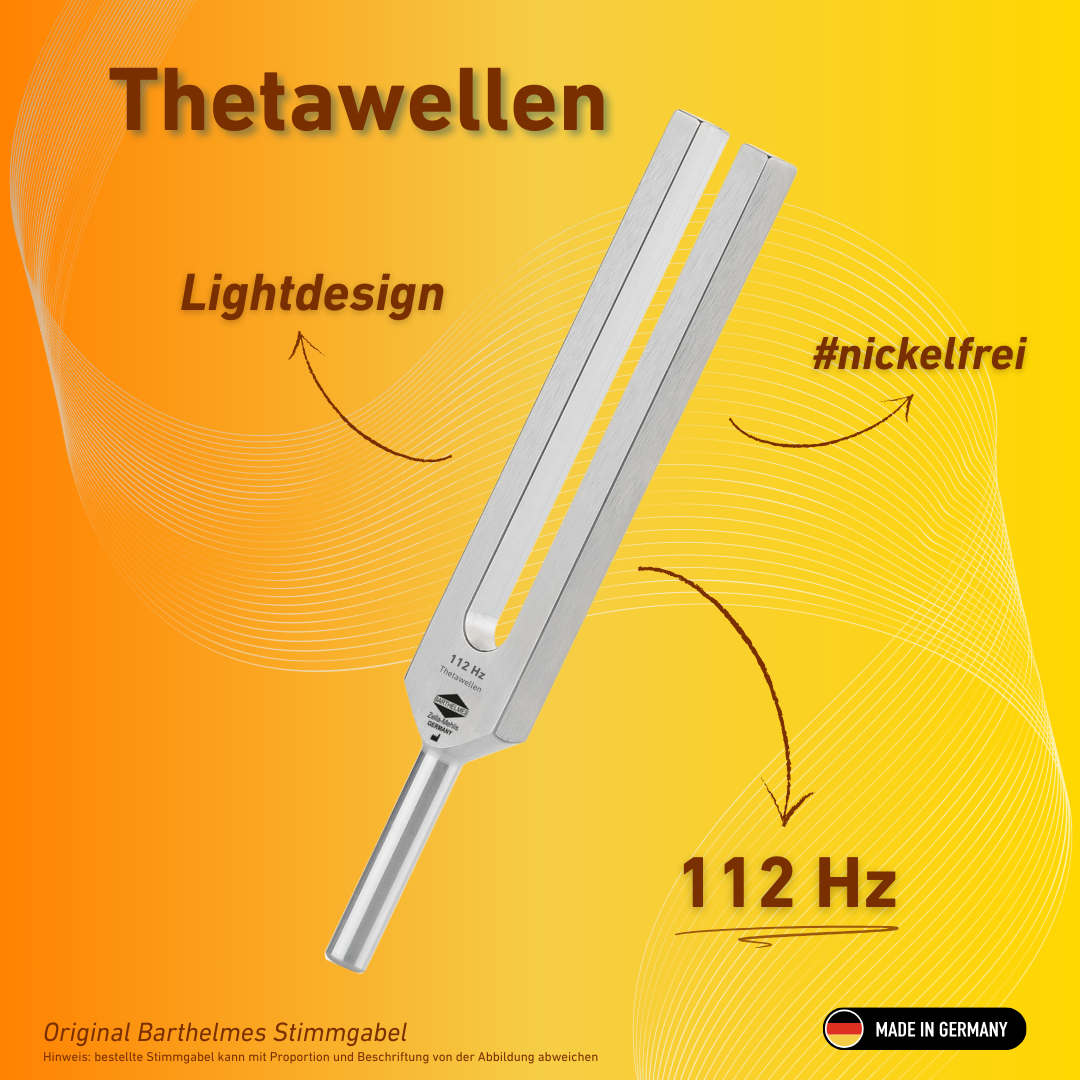 Stimmgabel Thetawellen Lightdesign 112 HZ  | Art.-Nr. 230007