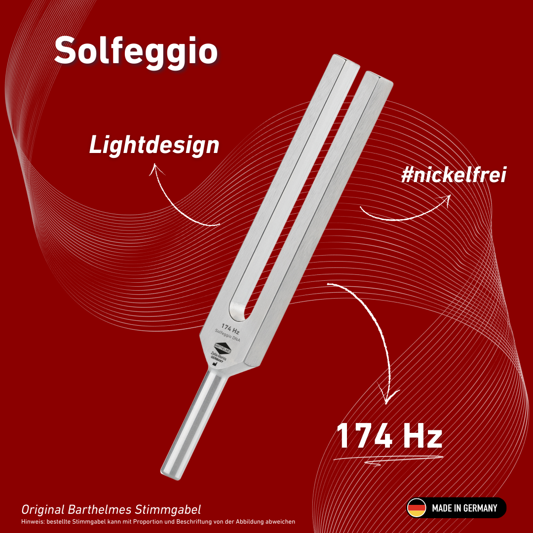 Stimmgabel Solfeggio Lightdesign 174 Hz | Art.-Nr. 0004